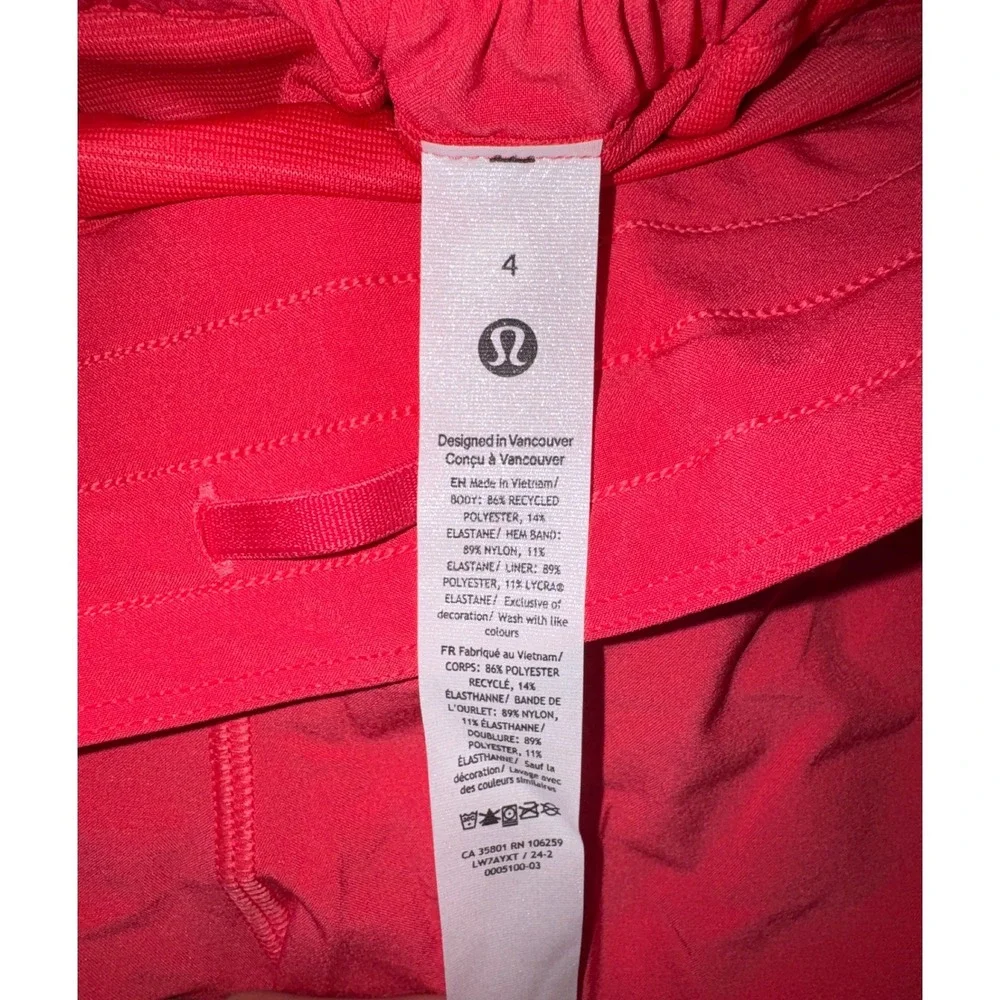 Lululemon NWT Hotty Hot HR Short 4